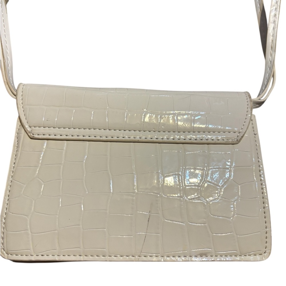 Jacquemus Le Riviera bag in white crocodile-embossed leather - Picture 5 of 7